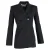 Off-White Dubbelzijdig Tailored Jacket in Zwart Wol