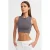 Mouwloze Crop Top Van Katoenen Jersey