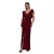 Vrouwenjurk met decolleté Goddiva Mermaid Draped