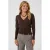 Saint Tropez gebreid gemêleerd vest – bruin