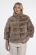 Rino – Pelle Feline.7002611 Jacket With Rib Cuffs Jackets 11100 Mocha Latte