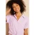 Lofty Manner blouse met lurex lila