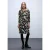Street One Dames Jacquard jurk met knopen in Zwart