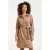 Smashed Lemon Faux suède jurk met tailleceintuur |