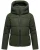 NAVAHOO Winterjas ‘Frostherz XIV’  olijfgroen / zwart