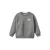 Wheat sweater met backprint – grijs