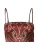 KAVAZI Top  bruin / rood
