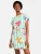 love & roses Jurk  aqua / geel / pink / rood