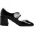 Dolce & Gabbana Zwarte Patentleren Kristallen Mary Jane Pumps Schoenen