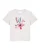 Watapparel Shirt ‘ Blume in Wasserfarbe’  wit gemêleerd