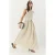 V-hals Vest en Maxi Rok Twee-delige Set