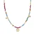 Ketting Luxenter, Mafayaz gemaakt van 925 sterling zilver en 18K geel verguld rozenkristal