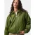 PIECES imitatieleren bomberjack – groen