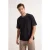 TRENDYOL MAN Heren Grijs Effen Kort Oversized T-shirts