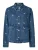 PIECES Blouse ‘PCFlora’  blauw denim / geel / olijfgroen / wit