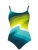SUNFLAIR Badpak  marine / aqua / groen / wit