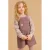Wheat corduroy overgooier – paars