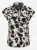 KOROSHI Blouse  zwart / wit
