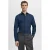 Mango Man Slim zakelijk overhemd donkerblauw