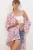 Lange Gedrukte Viscose Kimono