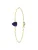Lucardi Armband  navy / goud