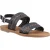 Hush Puppies Hadley Leren Dames Zwarte Sandalen