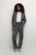 Broek Regular fit Black Oyster