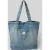 Carhartt Work In Progress Tote tas van puur katoen in denimlook