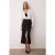 TRENDYOLMİLLA Dames Zwart Effen Midi Rokken