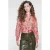 Geisha blouse met print – meerkleurig