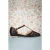Singapore t-strap flats in zwart