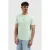 Pure Path regular T-shirt met backprint lichtgroen