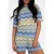 NIKKIE top gebreid blauw