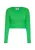 swirly Gebreid vest  limoen