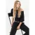 Asymmetrische Hals Zachte Brei Blouse