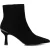 STEFANO LAURAN Botin Enkellaarsjes – Enkelboots met rits – Dames – Zwart –