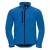 Russell Effen Soft Shell Jas Heren (Azuurblauw)