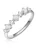 Glanzstücke München Ring  gemengde kleuren / zilver