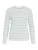 VILA Trui ‘VIDALO’  lichtblauw / wit