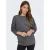 Only Shirt met 3/4 mouwen ONLSILVERY GLAMOUR LUREX 3/4 TOP JRS