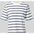 JAKE*S STUDIO WOMAN T-shirt in all-over look met ronde hals