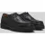 HUGO Veterschoenen van echt leer met label in reliëf