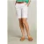 River Woods White Cotton Bermuda 2 Pockets White