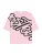 Bershka Shirt  rosa / zwart
