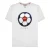 Lambretta Heren Target Groot & Lang Voetbal T-shirt (Wit)