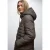 Street One Dames Kort gewatteerd jack in Bruin