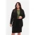 Zizzi rechtvallende blazer JMADDIE zwart