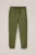 WE Fashion – Jongens regular fit joggingbroek – Regular fit – Olijfgroen – Katoen –