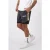 Black Bananas Initial Shorts Black