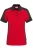 HAKRO 239 Regular Fit Dames Poloshirt rood/antraciet, Effen